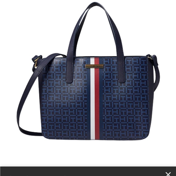 Sold elsewhere TOMMY HILFIGER Women Navy Waverly All
Over Monogram Print - Picture 3 of 12